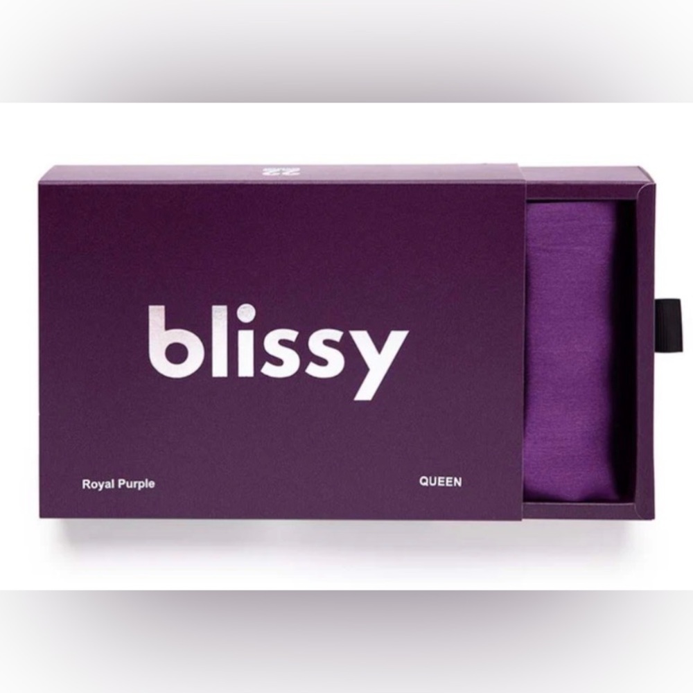 Blissy Royal Purple Pillowcase